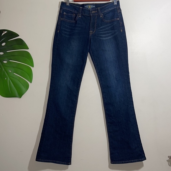 Lucky Brand Sweet’N Low boot cut Jeans Sz 2 Sz 26 - Picture 4 of 11